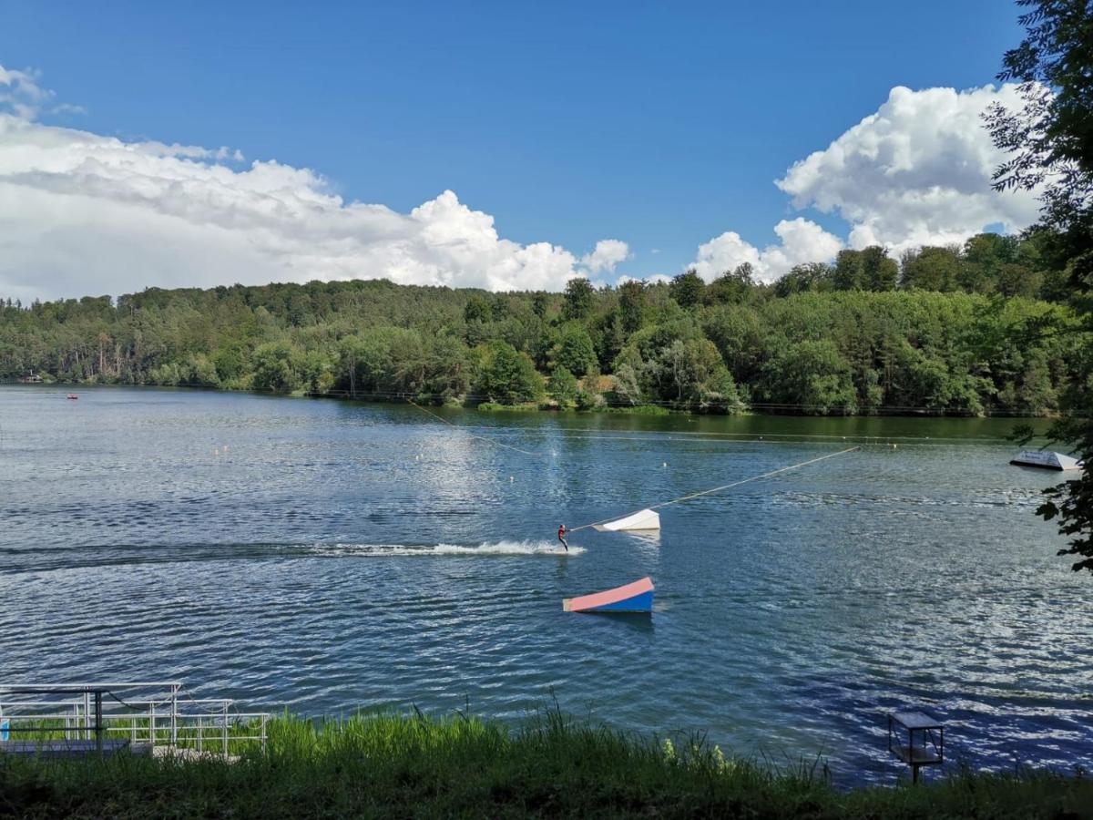 Blockhaus Am Twistesee Mit 3 Schlafzimmern Bad Arolsen Exteriör bild
