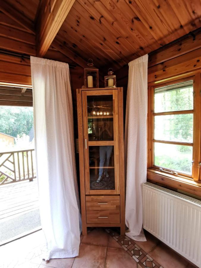 Blockhaus Am Twistesee Mit 3 Schlafzimmern Bad Arolsen Exteriör bild