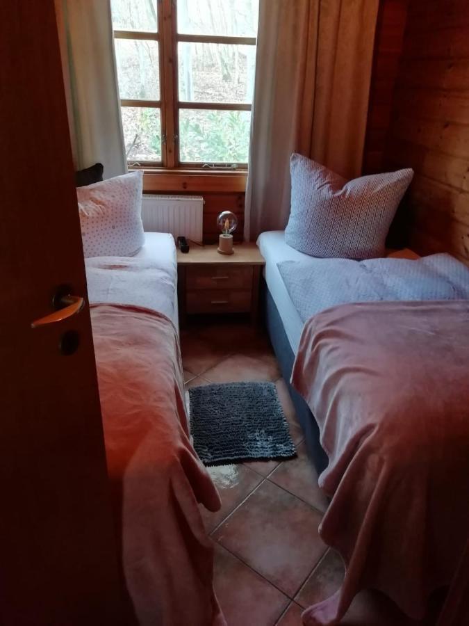 Blockhaus Am Twistesee Mit 3 Schlafzimmern Bad Arolsen Exteriör bild